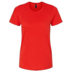 Gildan Womens/Ladies Softstyle Midweight T-Shirt - M, Red