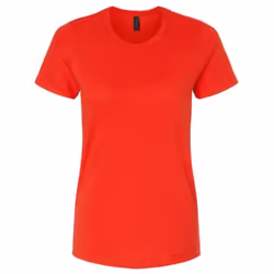 Gildan Womens/Ladies Softstyle Midweight T-Shirt - XXL, Red