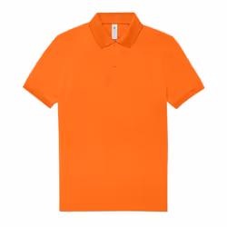 B&C Mens My Polo Shirt - S, Pure Orange