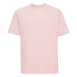 Russell Mens Classic Ringspun Cotton T-Shirt - M, Powder Rose