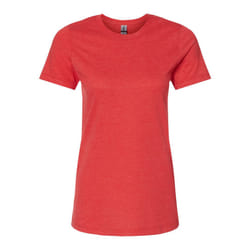 Gildan Womens/Ladies Softstyle CVC T-Shirt - XL, Red Mist