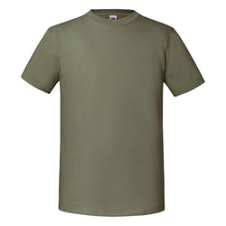 Fruit Of The Loom Mens Iconic 195 Ringspun Premium Tshirt - S UK, Classic Olive
