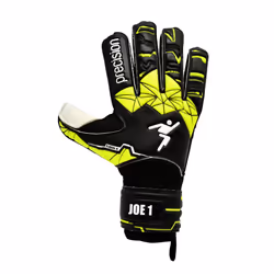 Precision Childrens/Kids Fusion X Goalkeeper Gloves - 6, White/Black/Neon Green