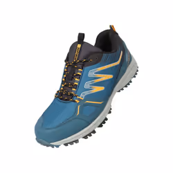 Mountain Warehouse Mens Enhance Trail Waterproof Running Trainers - 7 UK, Mustard