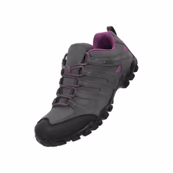 Mountain Warehouse Womens/Ladies Belfour Suede Waterproof Walking Shoes - 4 UK, Grey