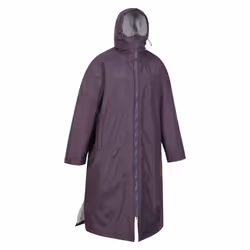 Mountain Warehouse Womens/Ladies Tidal Waterproof Changing Robe - M, Purple