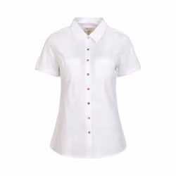 Mountain Warehouse Womens/Ladies Coconut Short-Sleeved Shirt - 14 UK, White