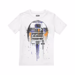 Star Wars Childrens/Kids R2-D2 Drips T-Shirt - 5-6 Years, White