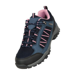 Mountain Warehouse Womens/Ladies Path Waterproof Outdoor Walking Shoes - 9 UK, Navy