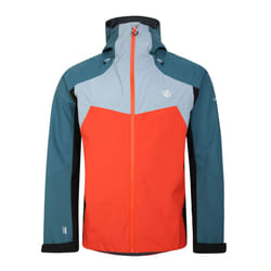 Dare 2B Mens Cornice Waterproof Jacket - XL, Trail Blaze Orange/Slate Grey