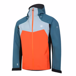 Dare 2B Mens Cornice Waterproof Jacket - XL, Trail Blaze Orange/Slate Grey