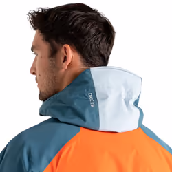 Dare 2B Mens Cornice Waterproof Jacket - XL, Trail Blaze Orange/Slate Grey