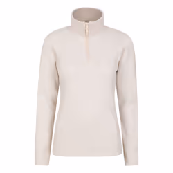 Mountain Warehouse Womens/Ladies Idris Half Zip Fleece Top - 12 UK, Beige
