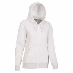 Mountain Warehouse Womens/Ladies Dalton Sherpa Lined Full Zip Hoodie - 10 UK, Light Grey