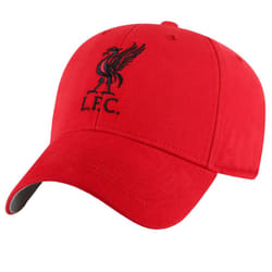 Liverpool FC Unisex Adult Core Cap - One Size, Red/Black