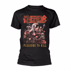 Kreator Unisex Adult Pleasure To Kill T-Shirt