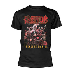 Kreator Unisex Adult Pleasure To Kill T-Shirt