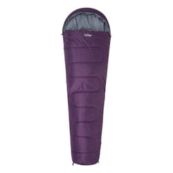 Mountain Warehouse Unisex Adult Basecamp 250 Summer Mummy Sleeping Bag - One Size, Purple