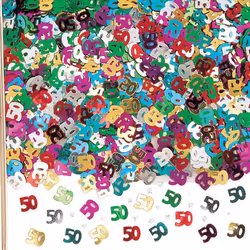 Amscan Metallic 50th Confetti