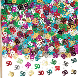 Amscan Metallic 50th Confetti