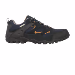 Mountain Warehouse Mens Curlews Waterproof Suede Walking Shoes - 11 UK, Navy