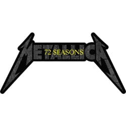 Metallica 72 Seasons Logo Cut Out Patch