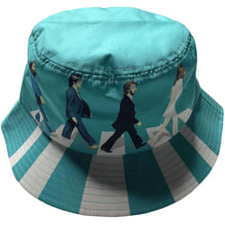 The Beatles Unisex Adult Abbey Road Bucket Hat - S-M, Blue