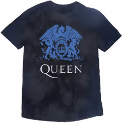 Queen Childrens/Kids Crest T-Shirt - 3-4 Years, Black/Blue