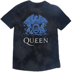 Queen Childrens/Kids Crest T-Shirt - 3-4 Years, Black/Blue