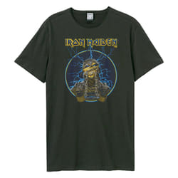 Amplified Mens Mummy Iron Maiden T-Shirt - 3XL, Charcoal