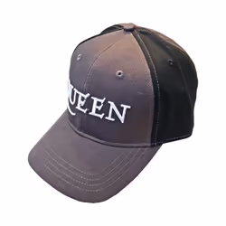 Queen Unisex Adult Two Tone Logo Baseball Cap - One Size, Charcoal Grey/Black