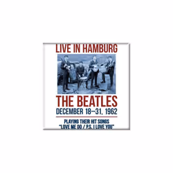 The Beatles Live In Hamburg Fridge Magnet