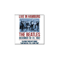 The Beatles Live In Hamburg Fridge Magnet