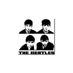 The Beatles Portrait Fridge Magnet