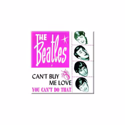 The Beatles Can't Buy Me Love/You Can't Do That Fridge Magnet