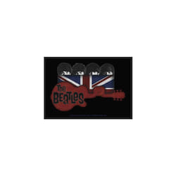 The Beatles Guitar & Flag Patch