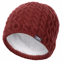 Trespass Womens/Ladies Kendra Beanie Hat - One Size, Dark Cherry