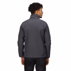Regatta Mens Arcola Soft Shell Jacket - 3XL, Seal Grey/Black