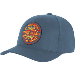 The Beatles Unisex Adult Sgt Pepper Baseball Cap - One Size, Denim Blue