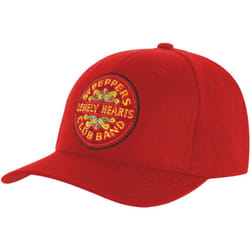 The Beatles Unisex Adult Sgt Pepper Baseball Cap - One Size, Red