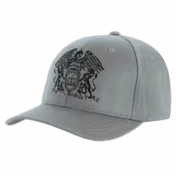 Queen Unisex Adult Classic Crest Baseball Cap - One Size, Grey