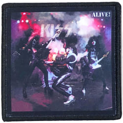 Kiss Alive! Standard Iron On Patch