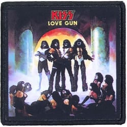 Kiss Love Gun Standard Iron On Patch