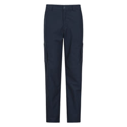 Mountain Warehouse Mens Trek II Cargo Trousers - 44S, Dark Blue