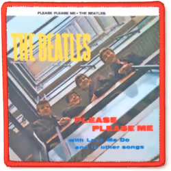 The Beatles Please Please Me Standard Iron On Patch