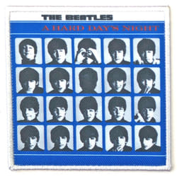 The Beatles A Hard Day's Night Standard Iron On Patch