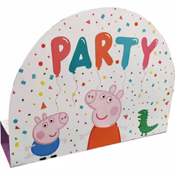Peppa Pig Standing Invitations (Pack of 8)