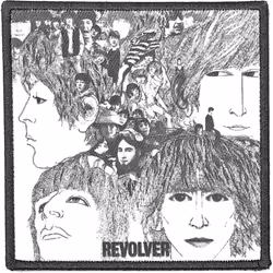 The Beatles Revolver Album Cover Standard Iron On Patch