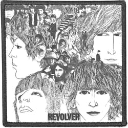 The Beatles Revolver Album Cover Standard Iron On Patch