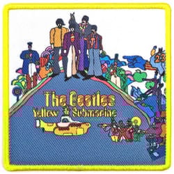 The Beatles Yellow Submarine Standard Iron On Patch